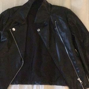 New art class leather jacket